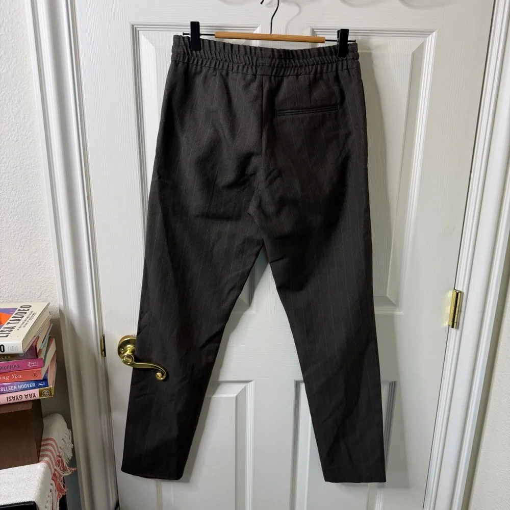 Acne Studios Men’s Ryder Wool Blend Trousers Pinstripe Pants Size 44 / US 34 - Picture 3 of 7